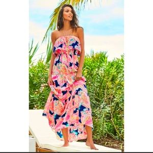 Lilly Pulitzer cardee maxi dress